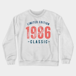 Limited Edition 1986 Crewneck Sweatshirt